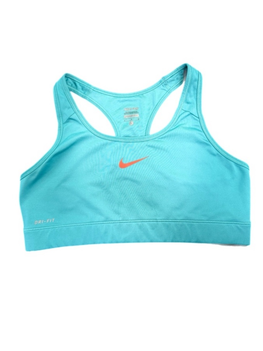 Nike Pro Dri-FIT Teal / orange Sports Bra